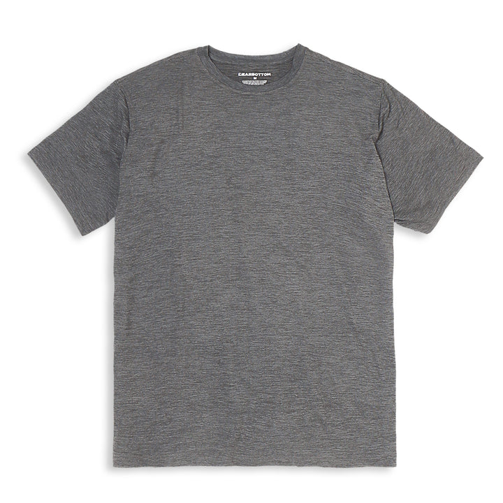 Tech Tee Coal flat front