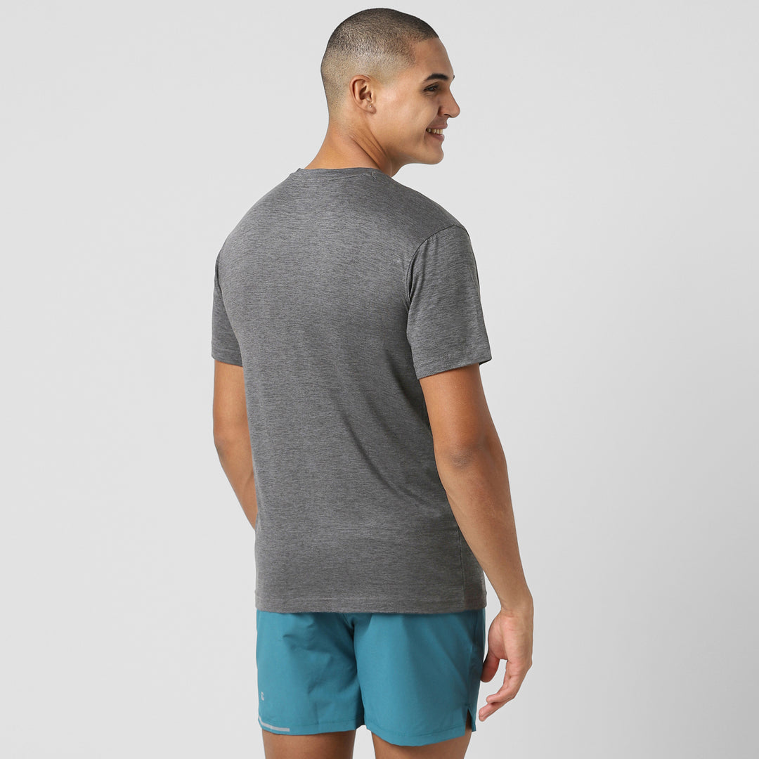 Tech Tee Coal back on model