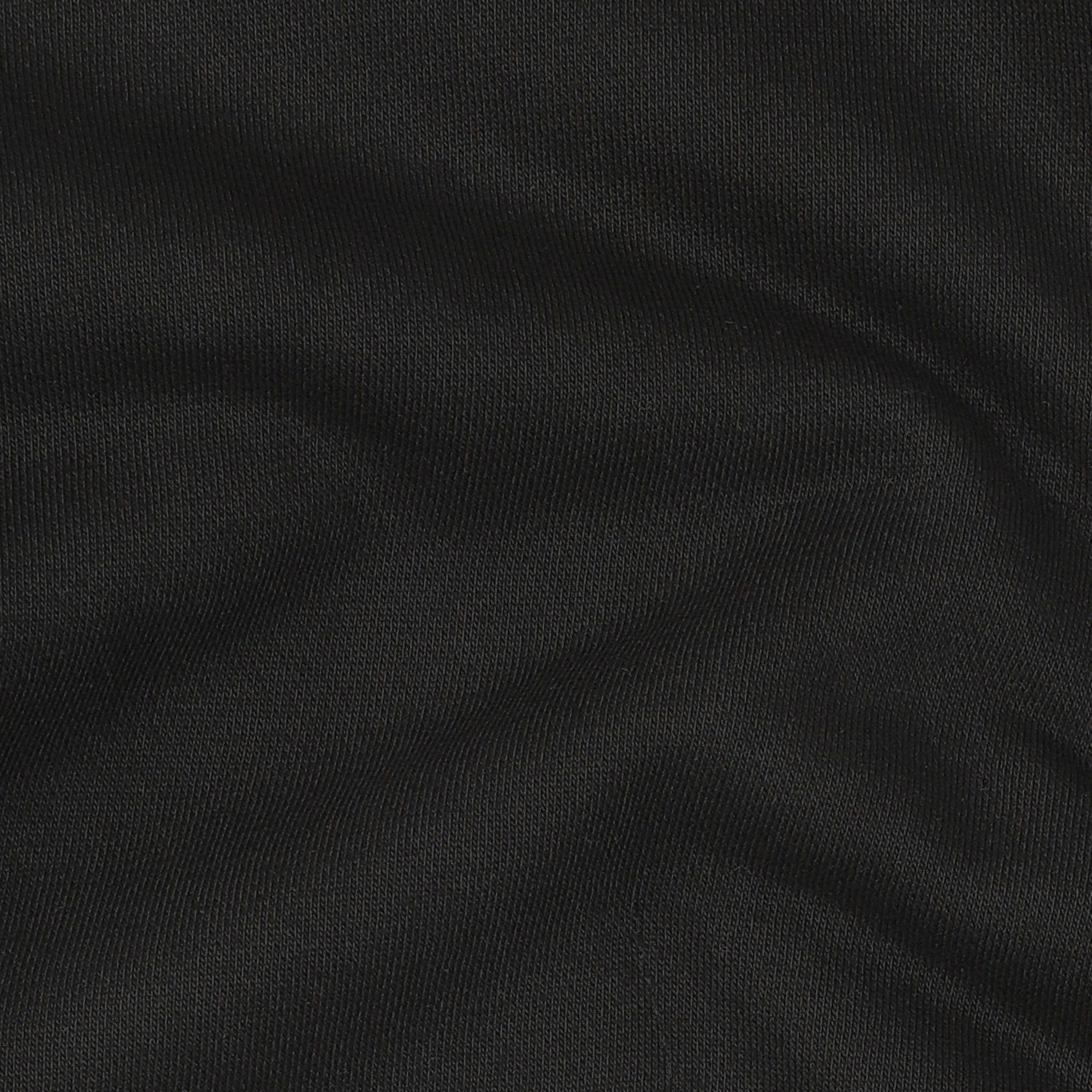 Oversized Hoodie Black close up fabric