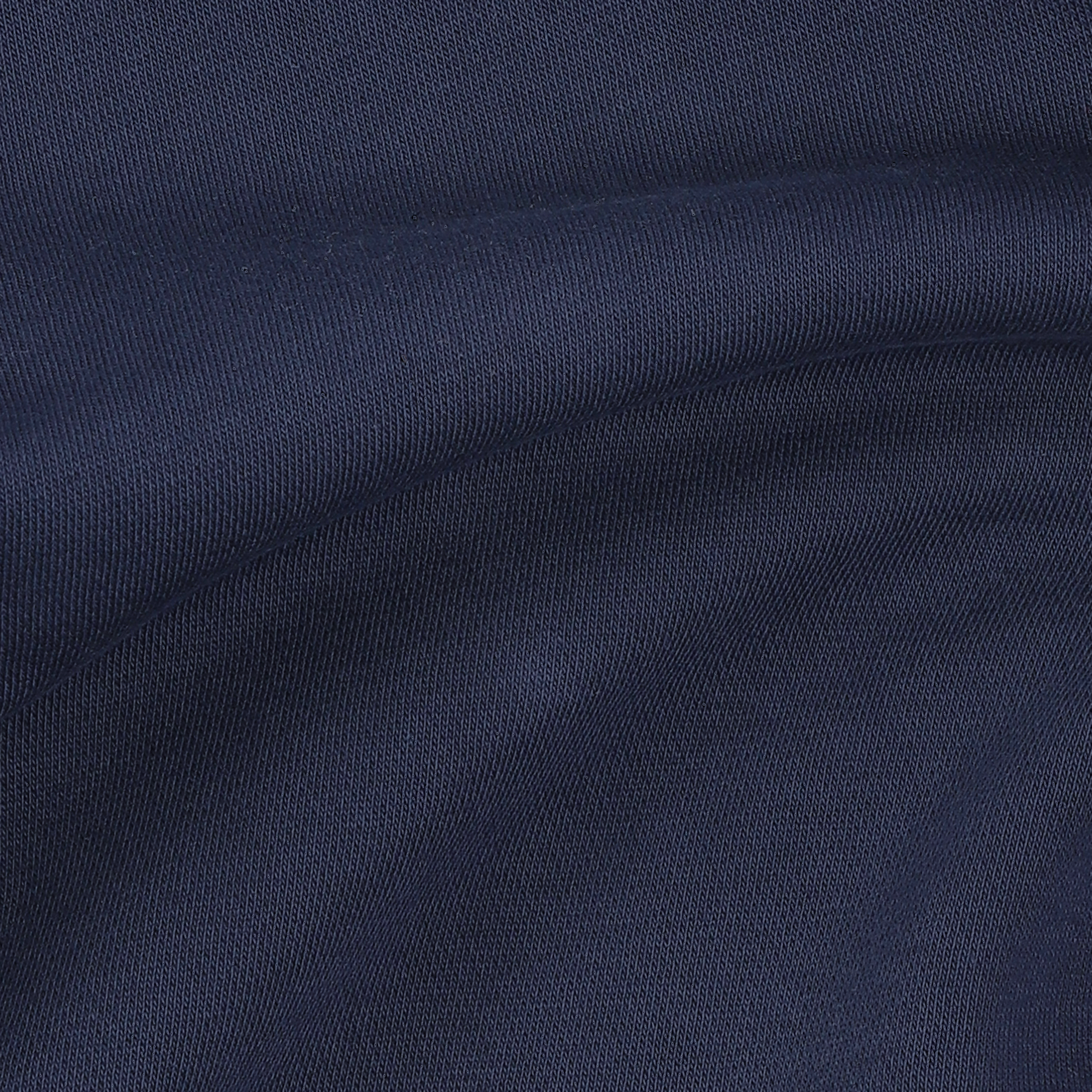 Oversized Hoodie Navy close up fabric