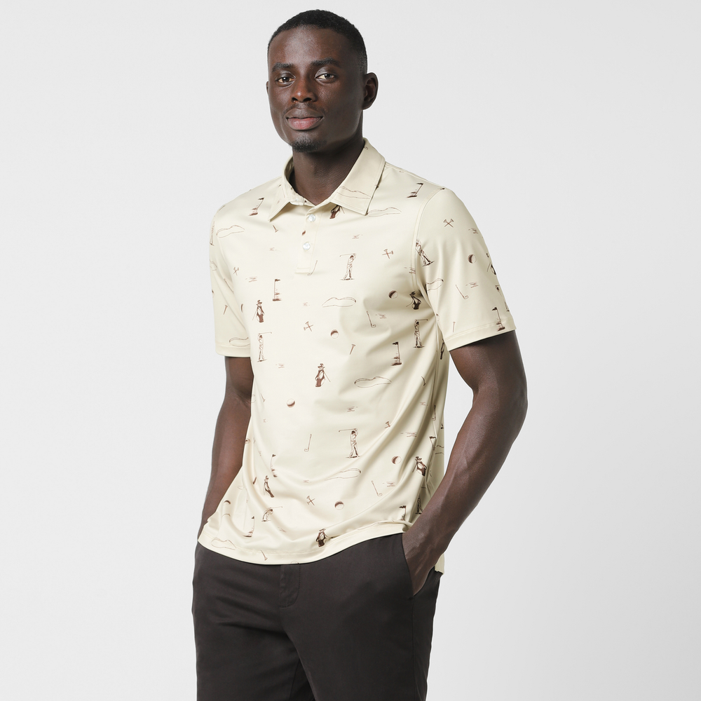 Performance Polo Sand Trap side on model