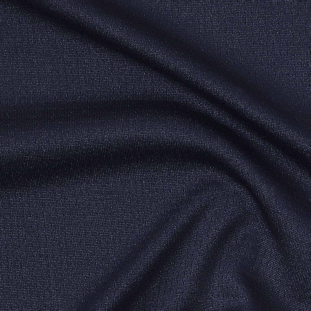 Power Tee Navy close up fabric