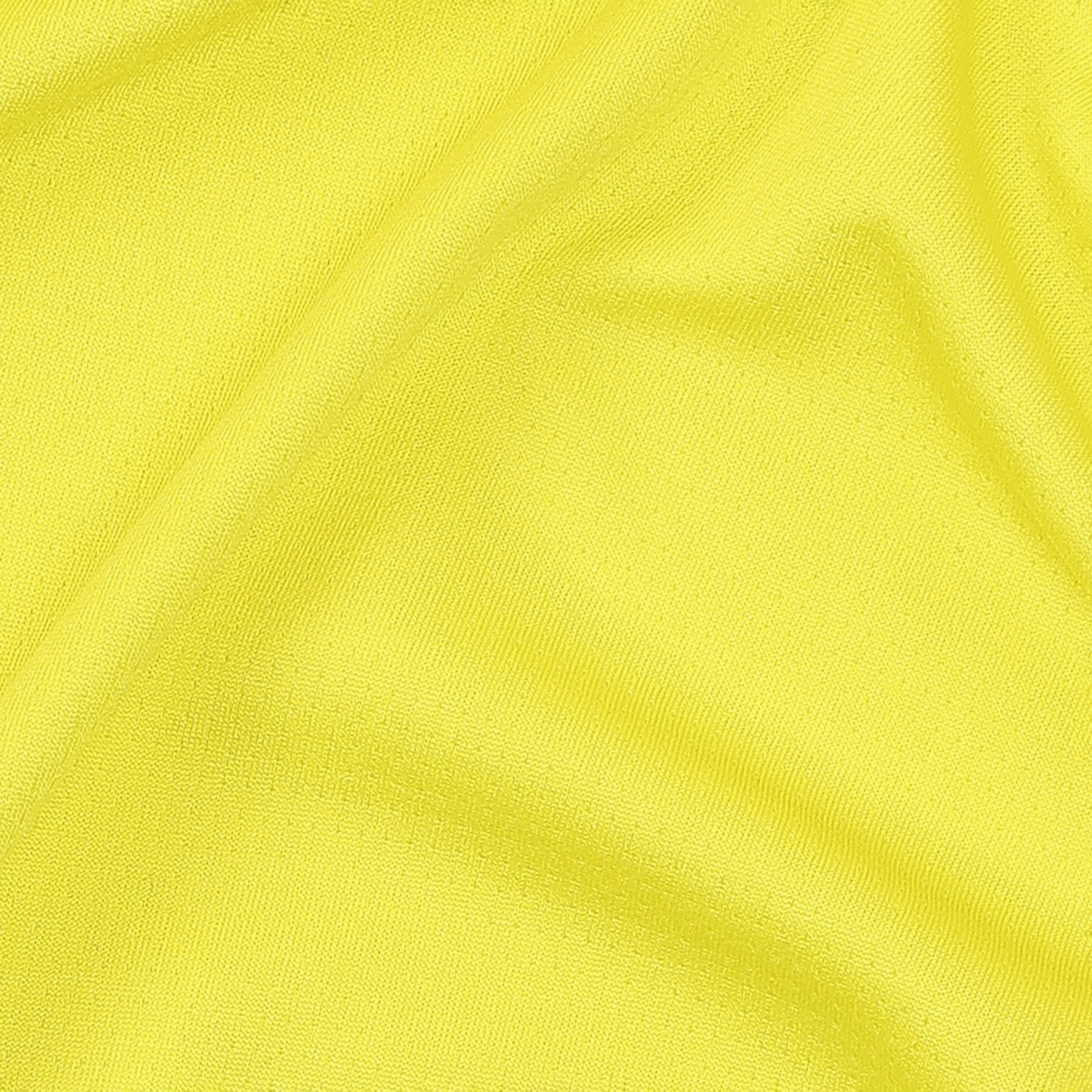 Power Tee Yellow close up fabric