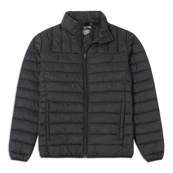 PrimaLoft Packable Jacket Black front