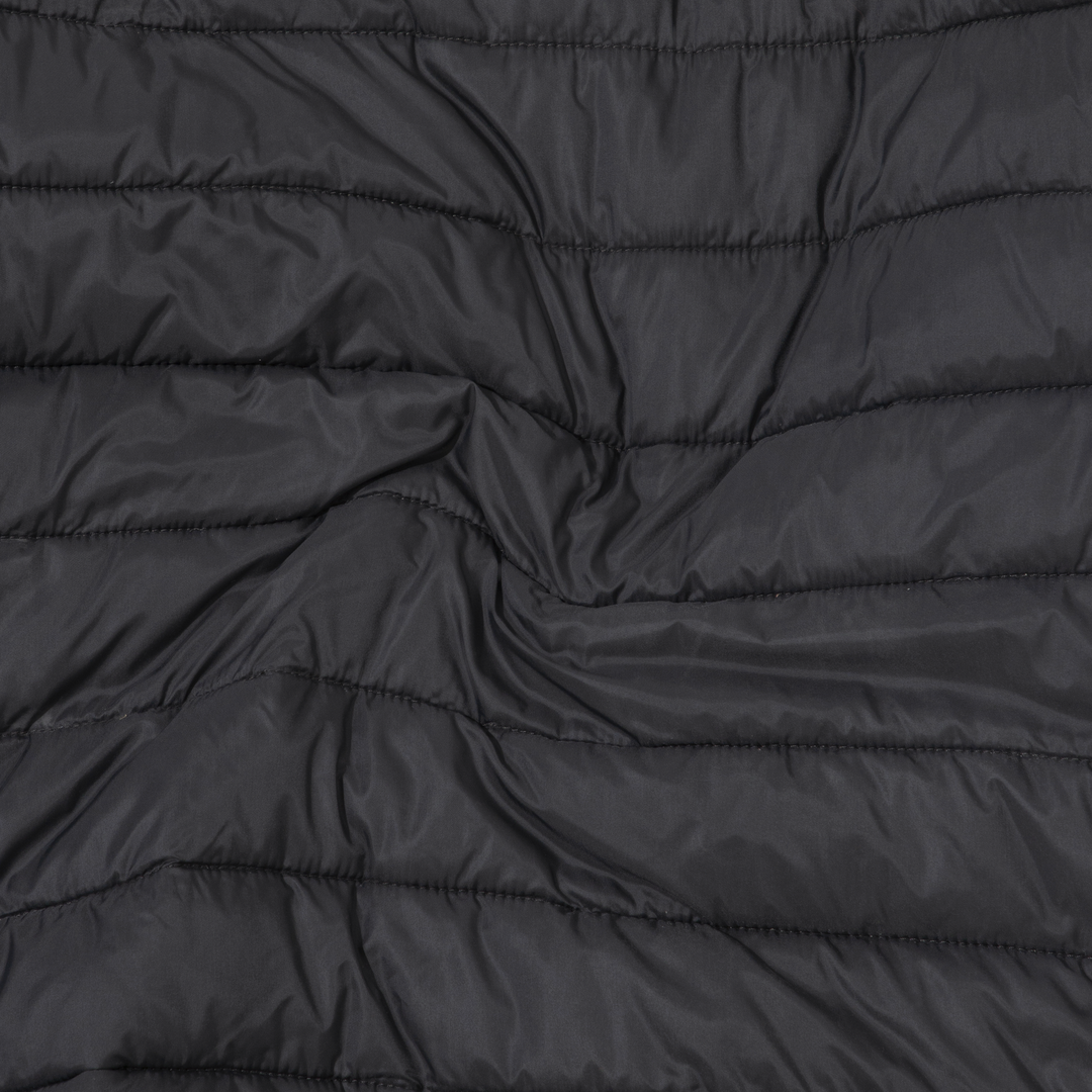 PrimaLoft Packable Jacket Black close up fabric