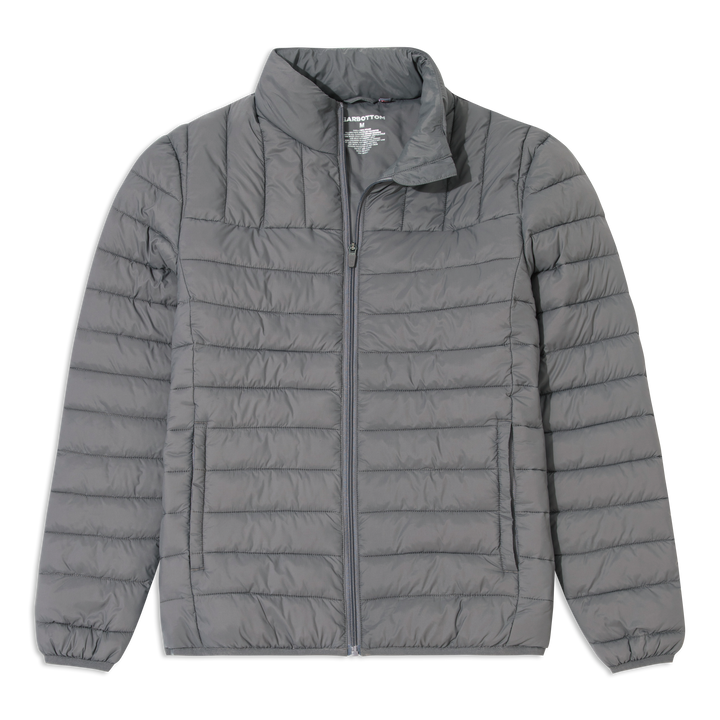 PrimaLoft Packable Jacket Dark Grey front