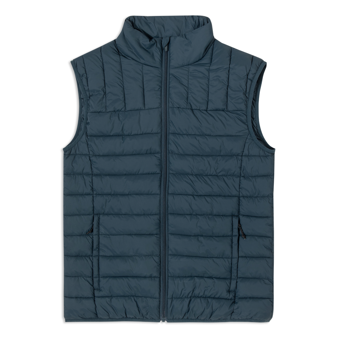 PrimaLoft Packable Vest Navy front