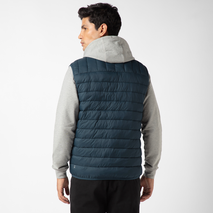 PrimaLoft Packable Vest back on model