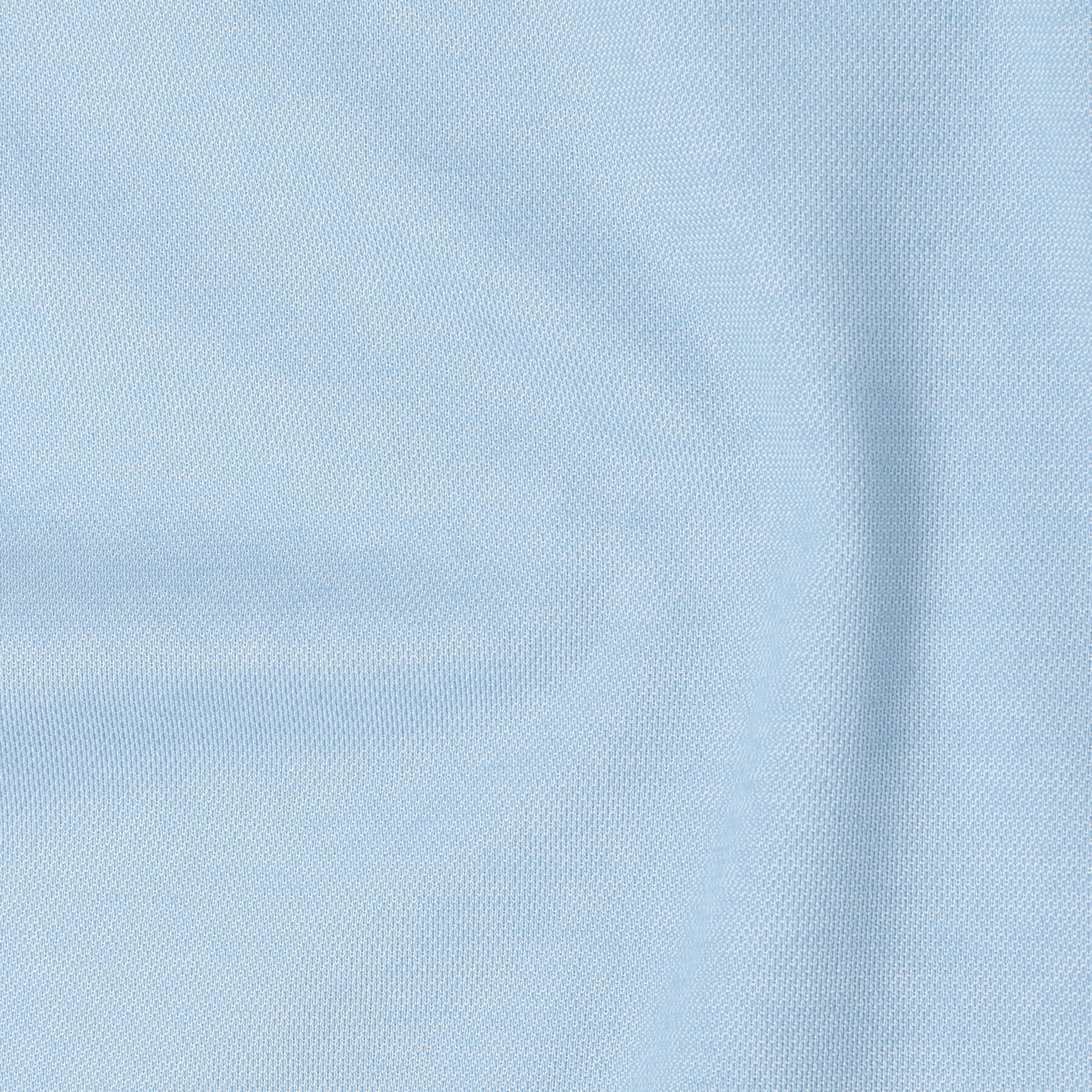 Range Polo Sky Blue close up of fabric
