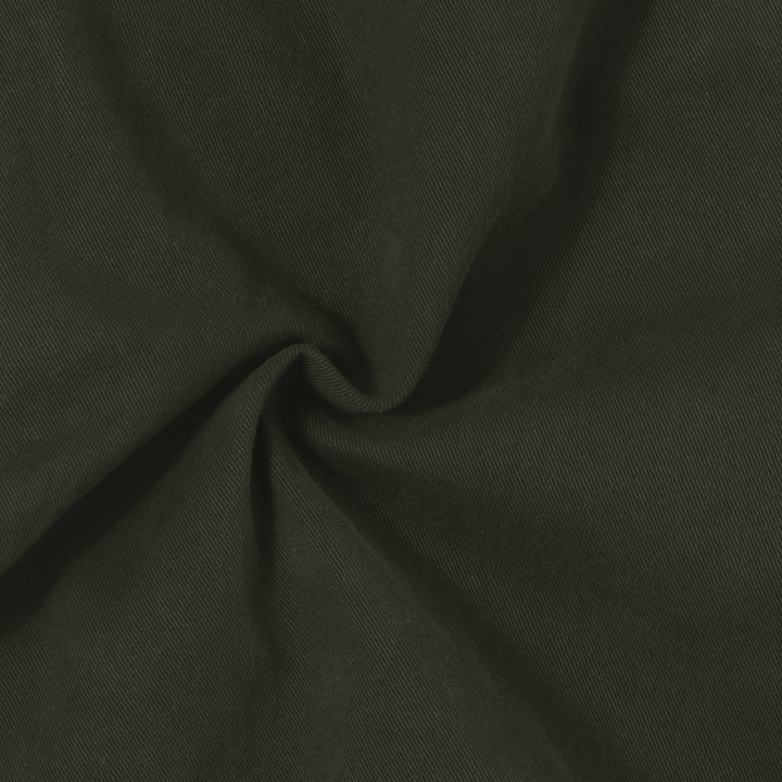 Relaxed Stretch Chino Pant Dark Pine fabric detail