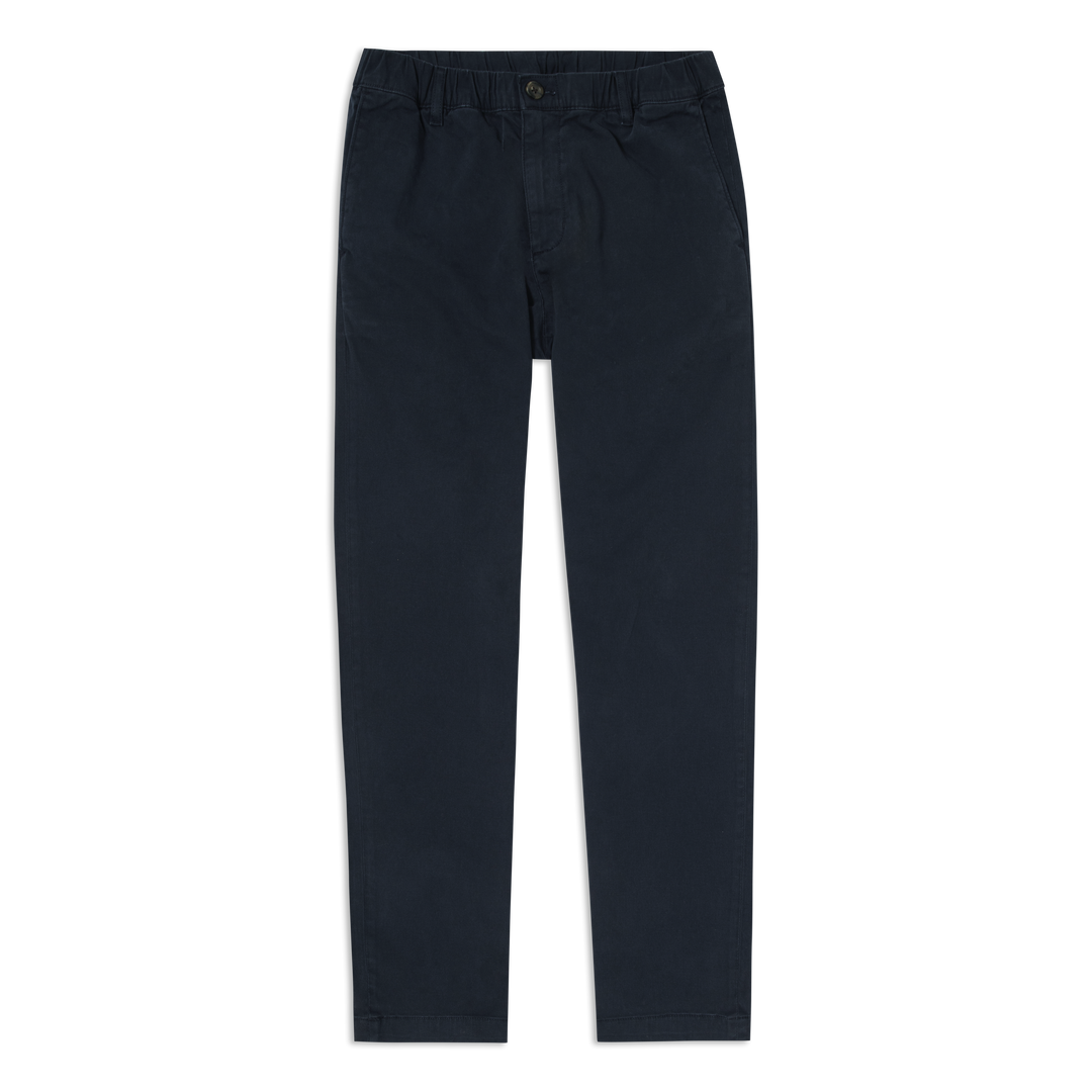 Relaxed Stretch Chino Pant Navy front flat