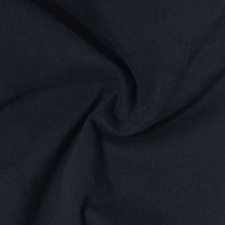 Relaxed Stretch Chino Pant Navy fabric detail