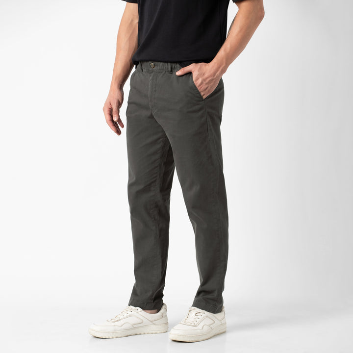 Relaxed Stretch Chino Pant Side on Model