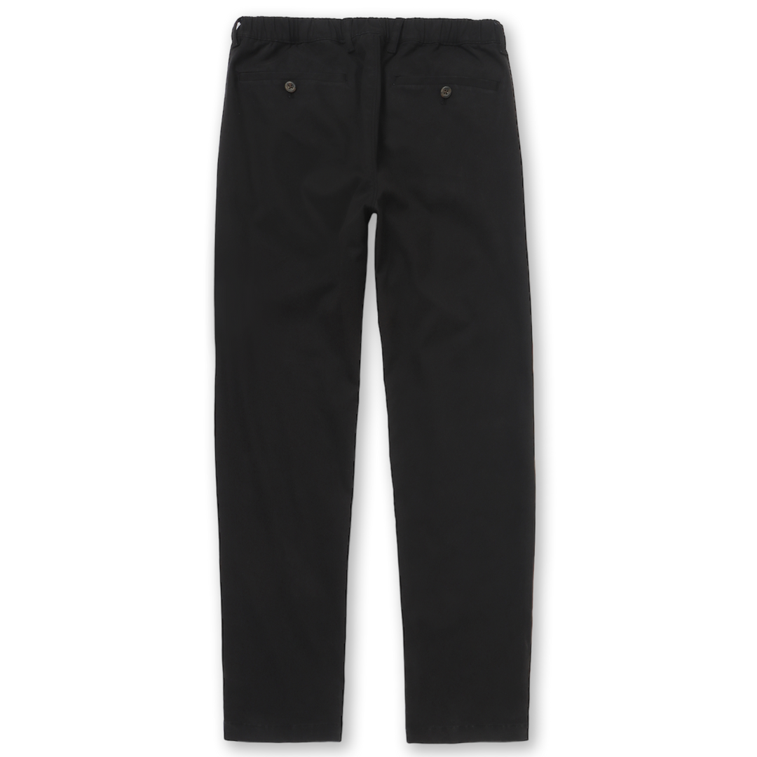Relaxed Stretch Chino Pant Black back