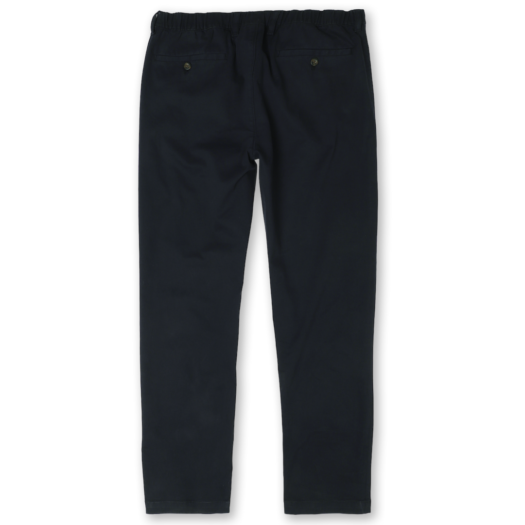 Relaxed Stretch Chino Pant Navy back