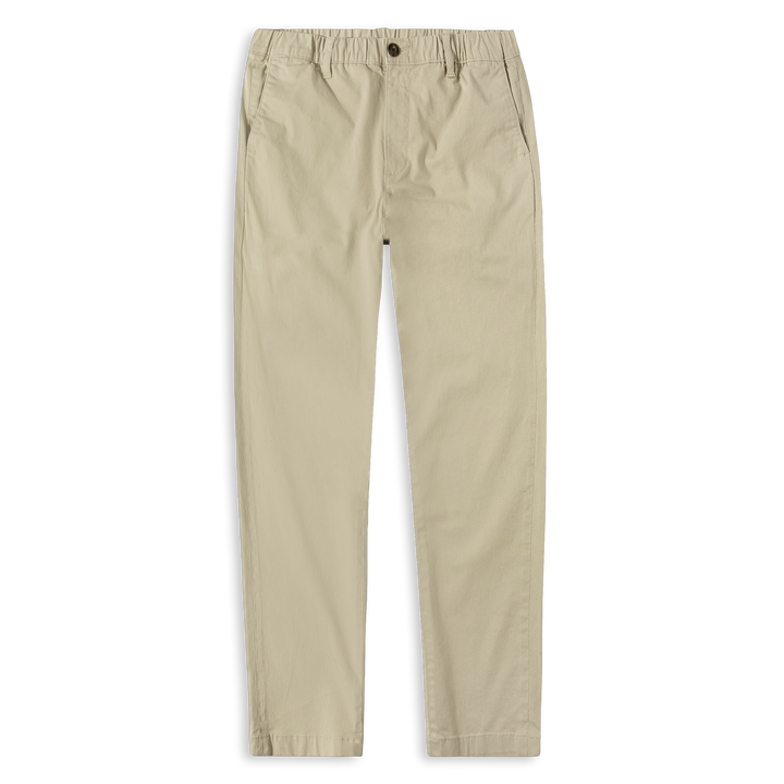 Relaxed Stretch Chino Pant Stone front