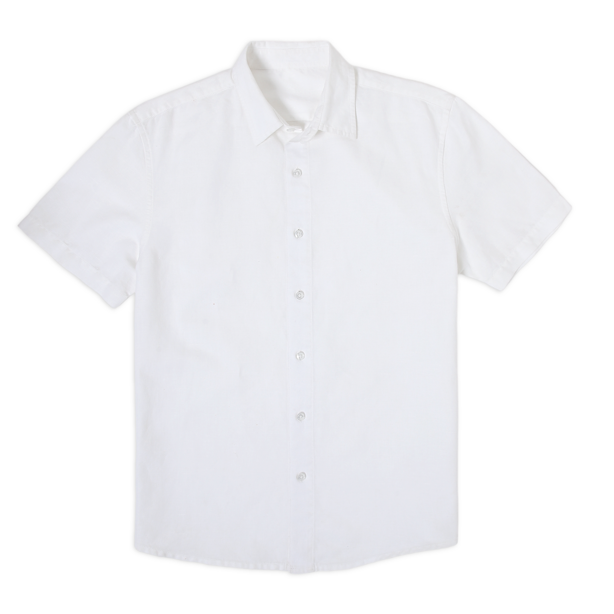 White linen shirt sales transparent