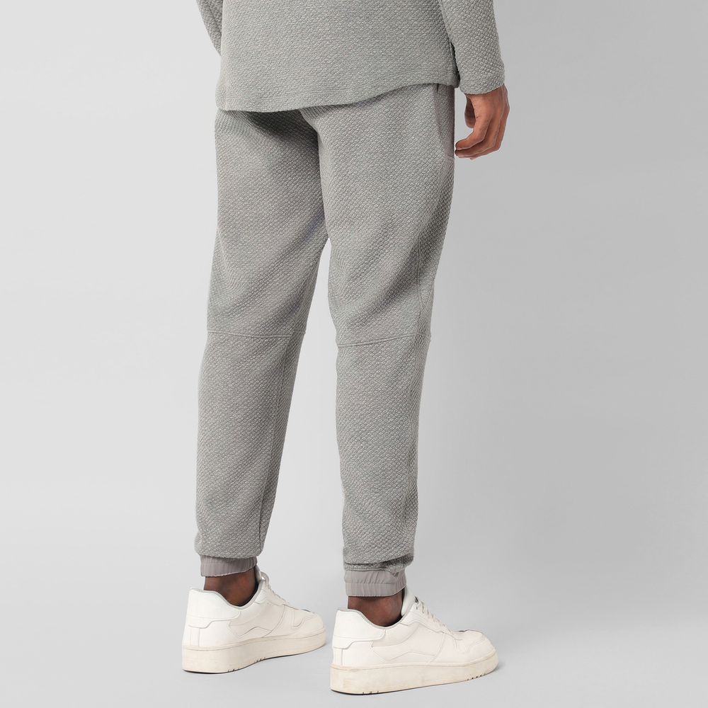 Roam Jogger Heather Grey back on model