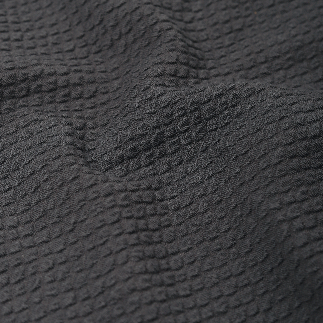 Roam Short Coal close up of fabric