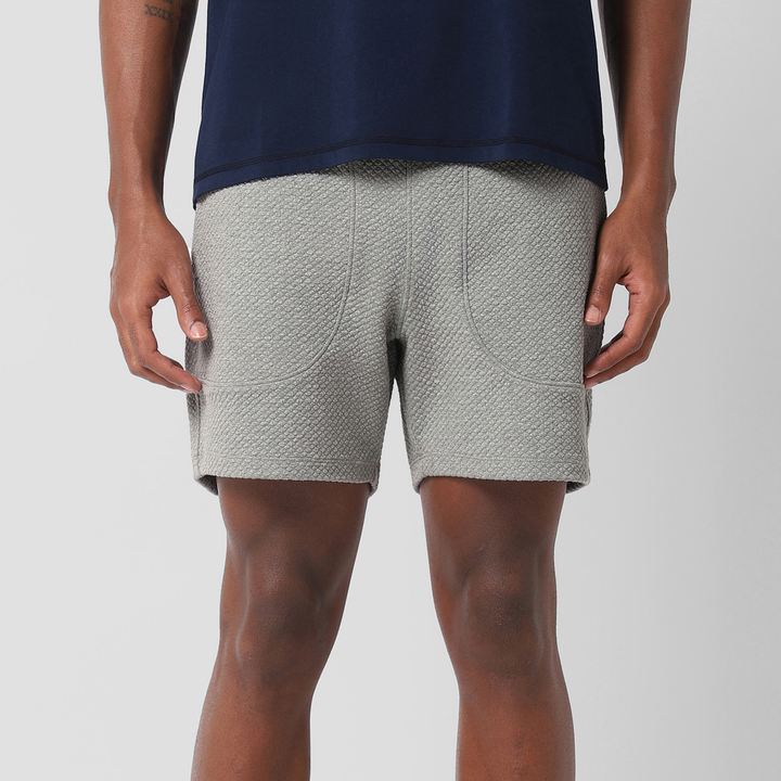 Roam Short Heather Grey front on model