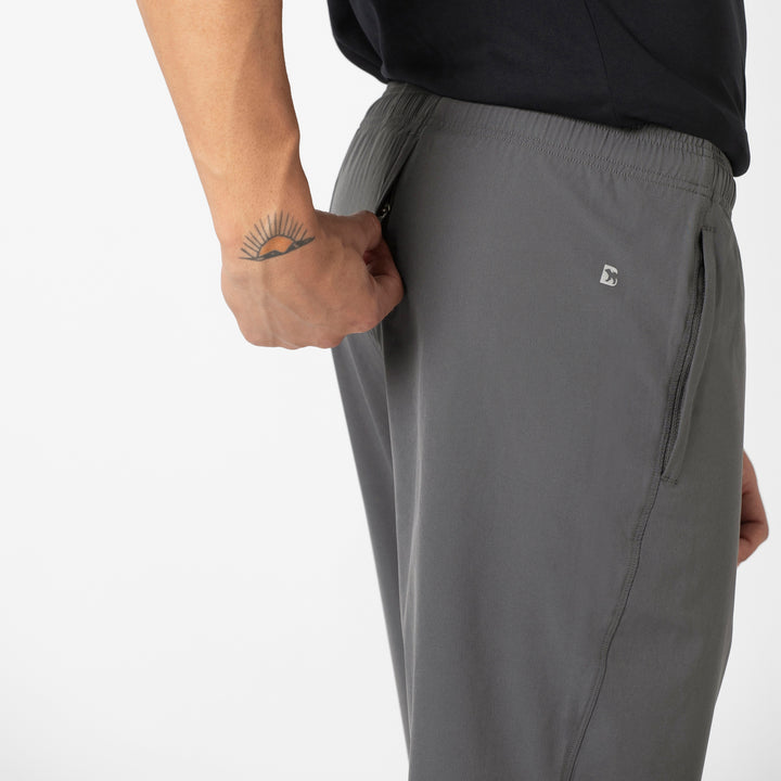 Run Jogger Coal back zipper pocket