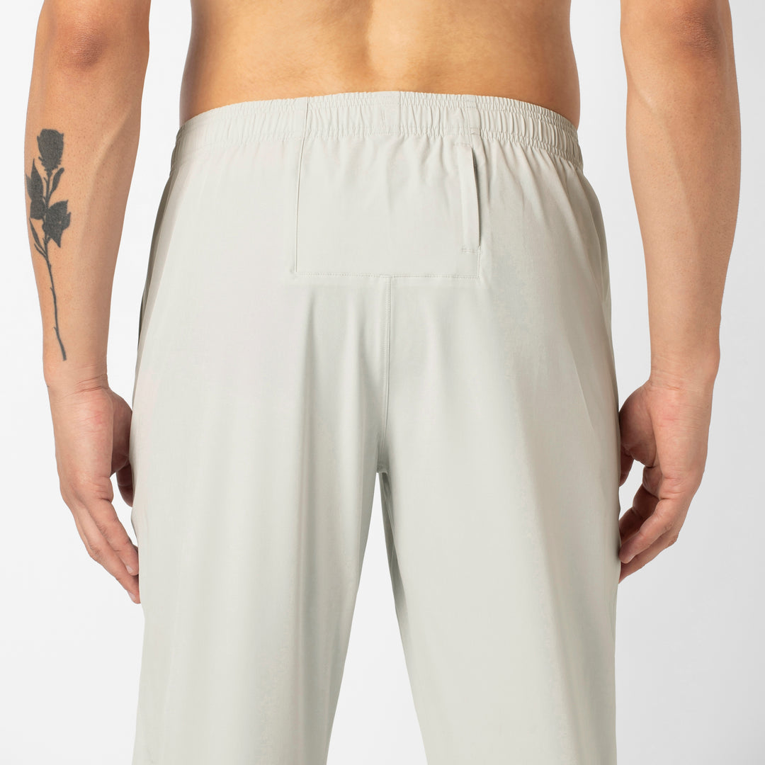 Run Jogger Light Grey close up of back