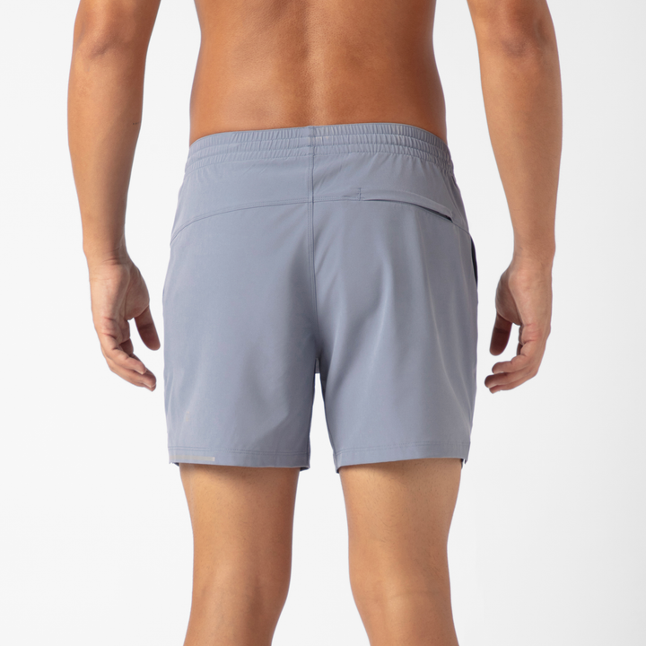 Run Short v2 5.5" Flint back on model