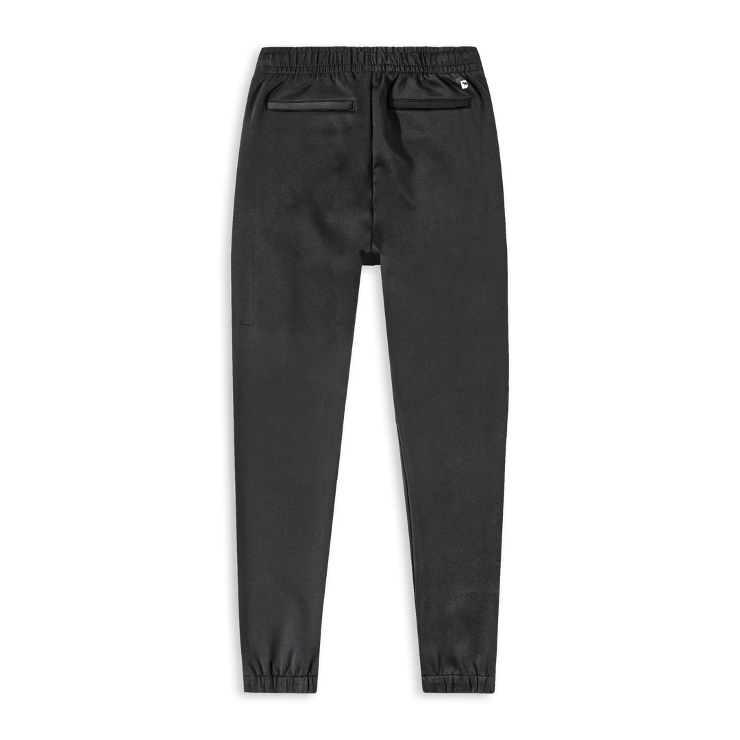 Scuba Jogger Black back with zipper pockets