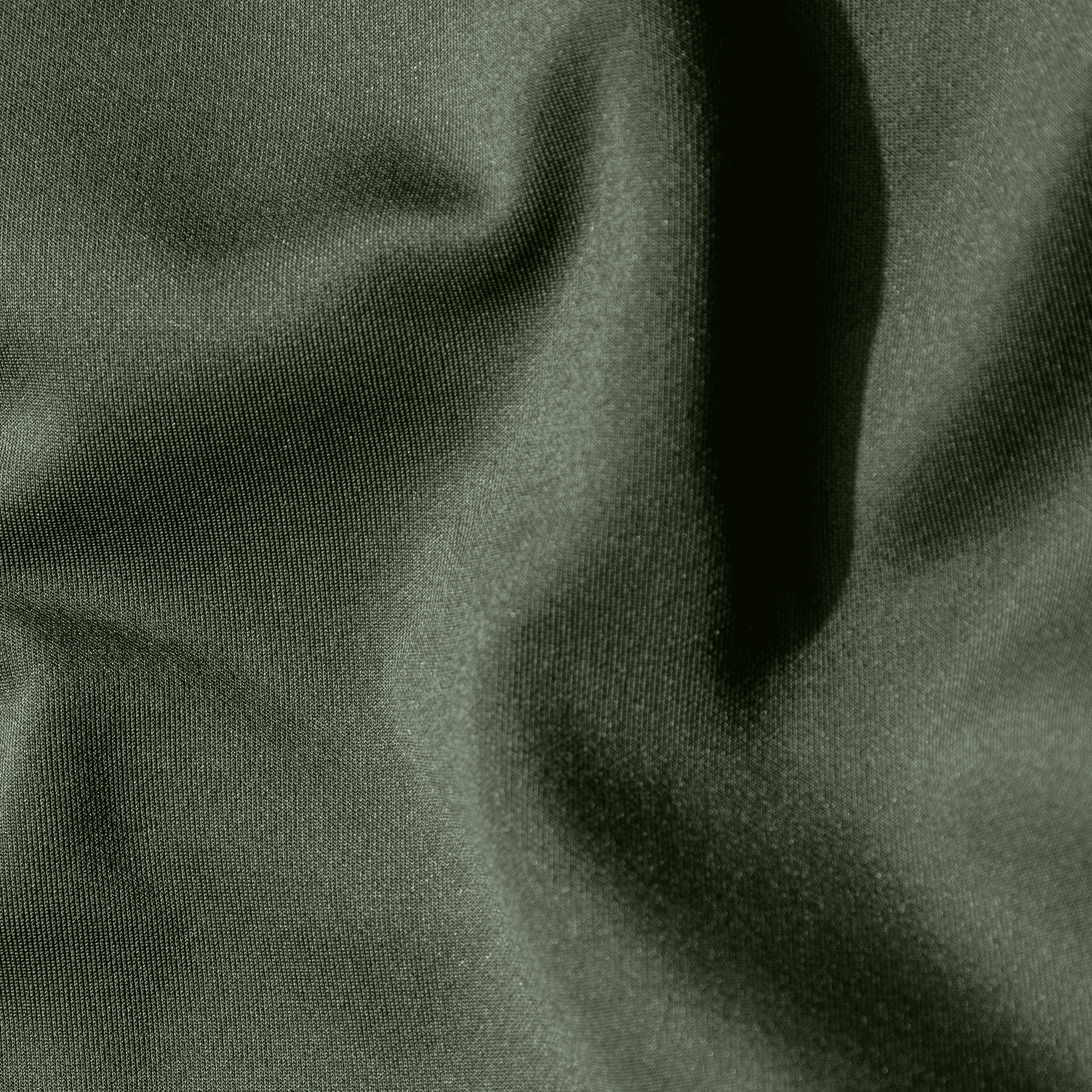 Scuba Jogger Military Green close up fabric