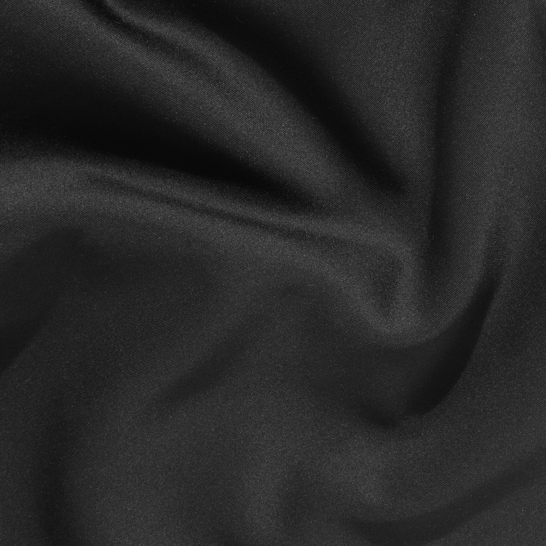 Scuba Short Black close up fabric