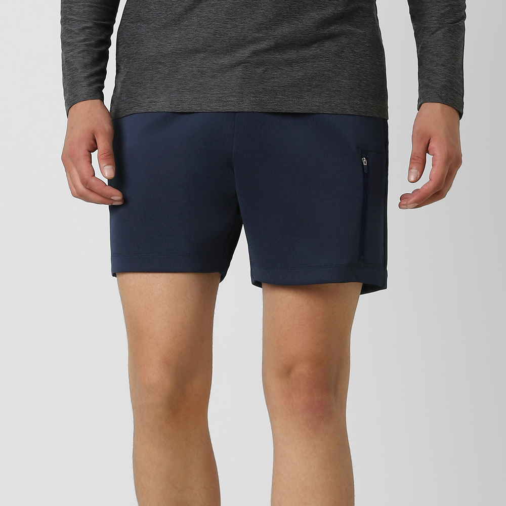 Scuba Short Navy front on model