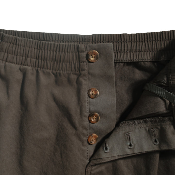 Stretch Utility Pant Shadow button detail