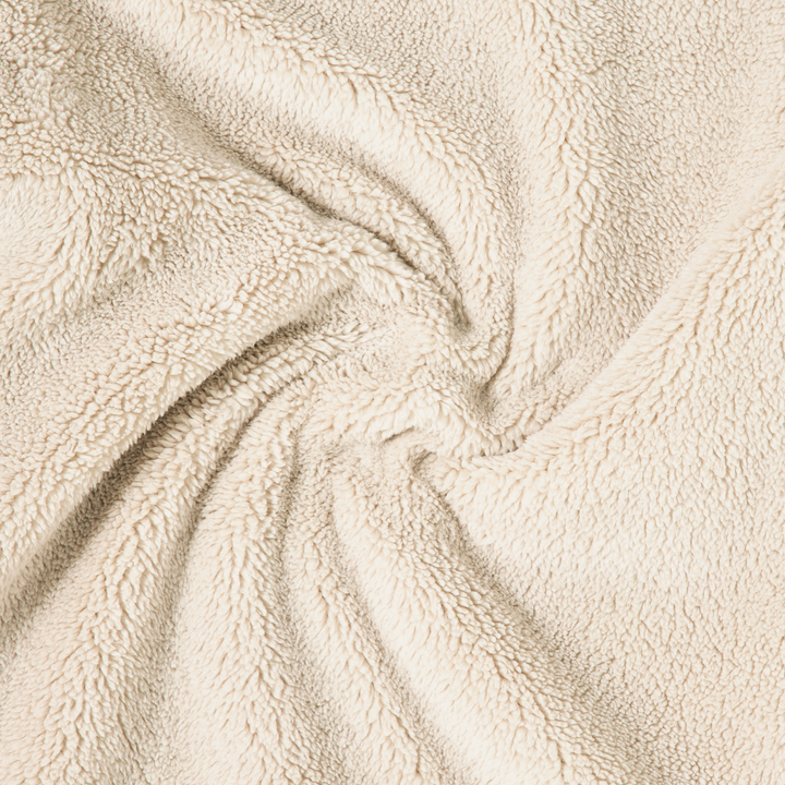 Sherpa Crewneck Bone fabric detail
