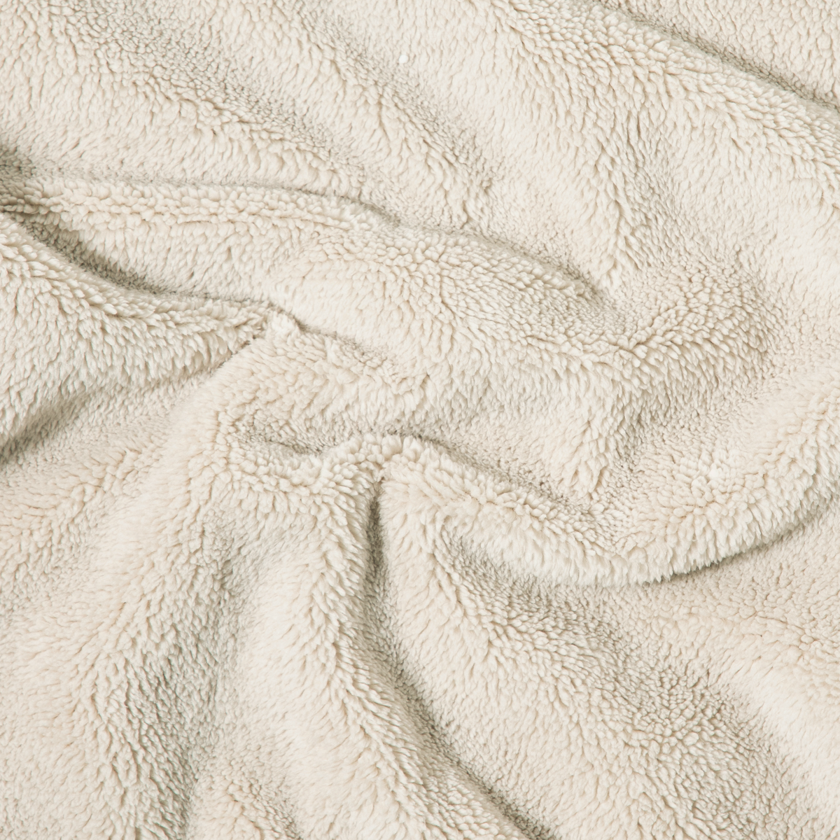 Sherpa Hoodie Bone fabric detail
