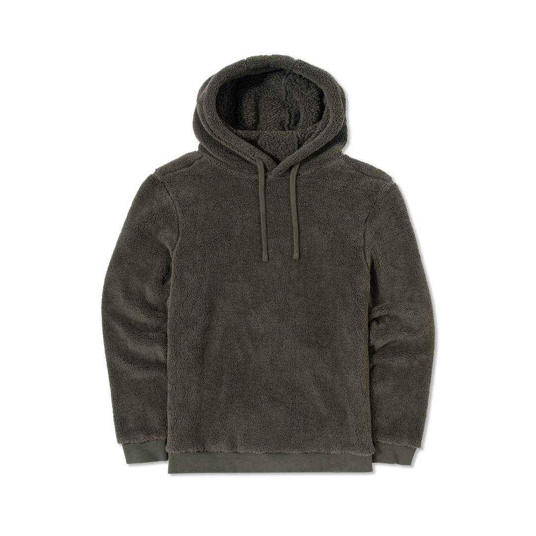 Sherpa Hoodie Shadow front flat