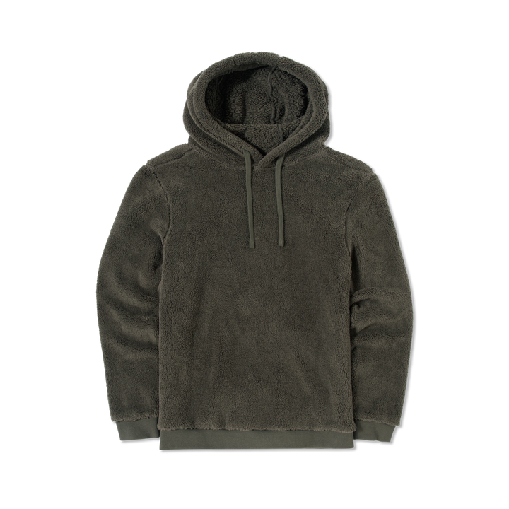 Sherpa Hoodie Shadow front flat