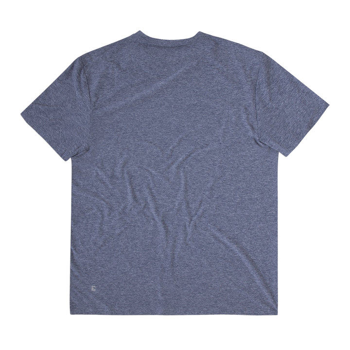 Tech Tee Navy back flat