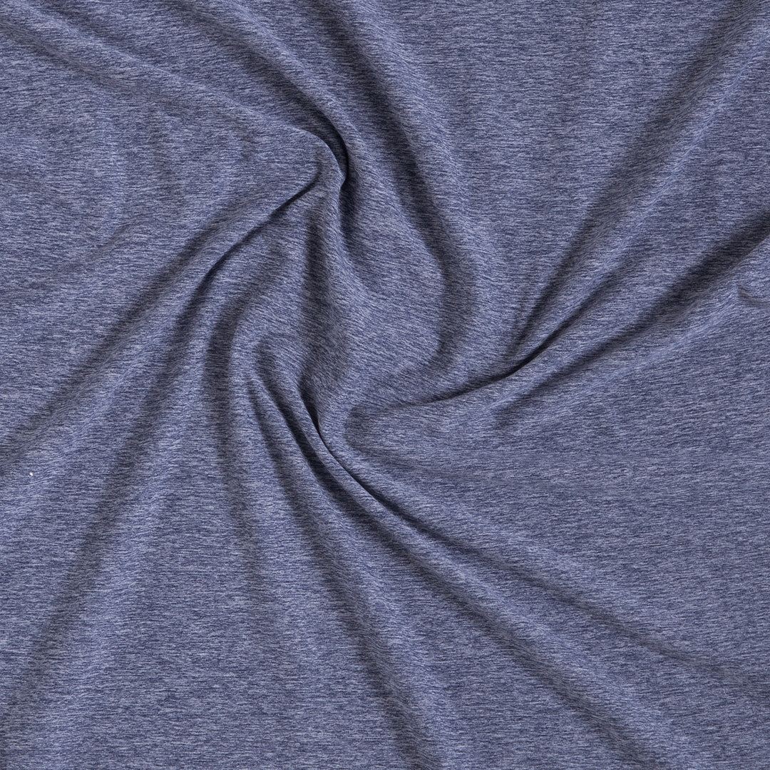 Tech Tee Navy fabric detail