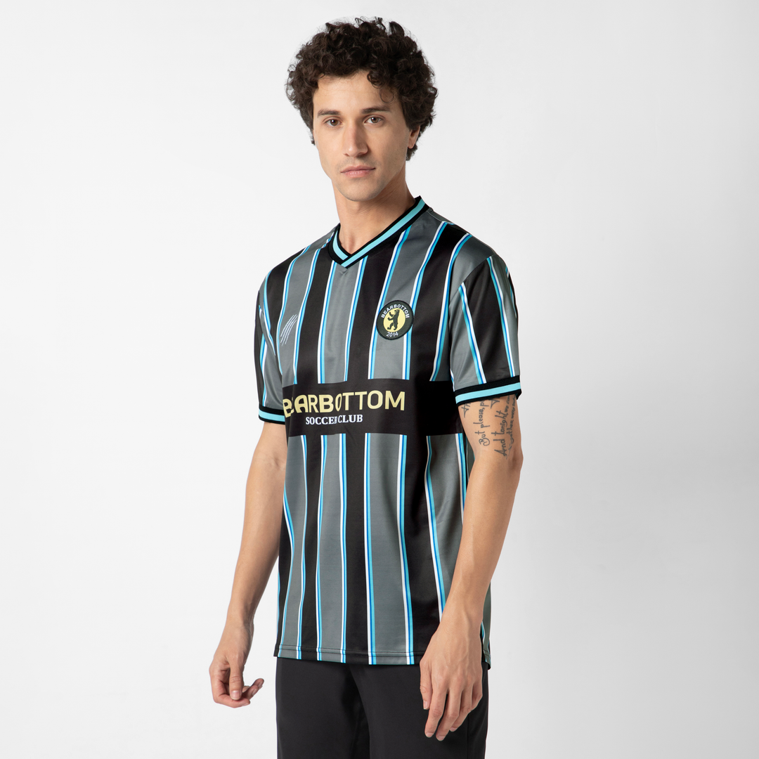 Bearbottom Soccer Jersey side on model