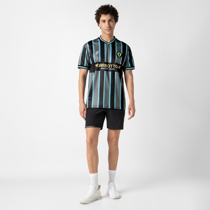 Bearbottom Soccer Jersey full body on model