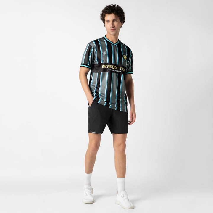 Bearbottom Soccer Jersey full body on model