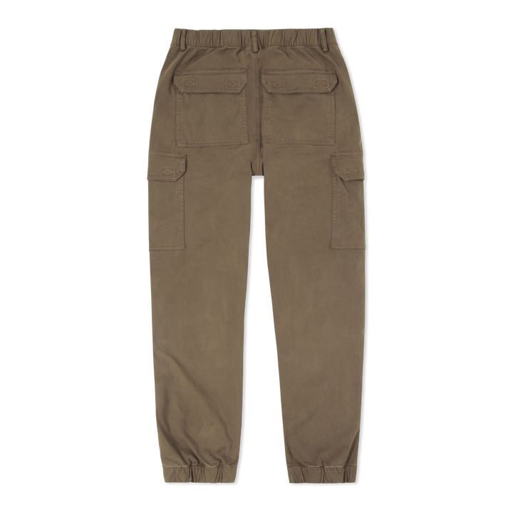 Stretch Cargo Jogger Desert back flat