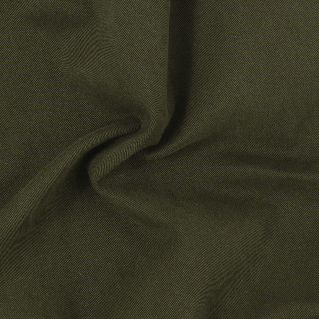Stretch Cargo Pant Dark Pine fabric detail