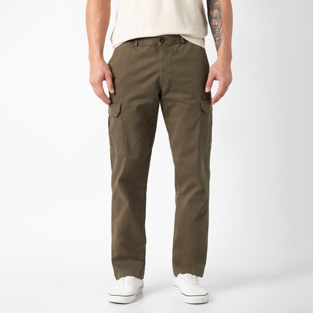 Stretch Cargo Pant Desert front on model