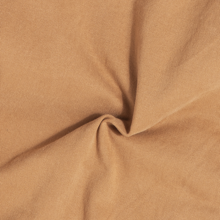 Stretch Chino Pant Camel flat close up fabric