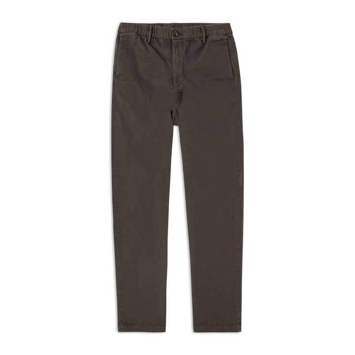 Stretch Chino Pant Coal front flat