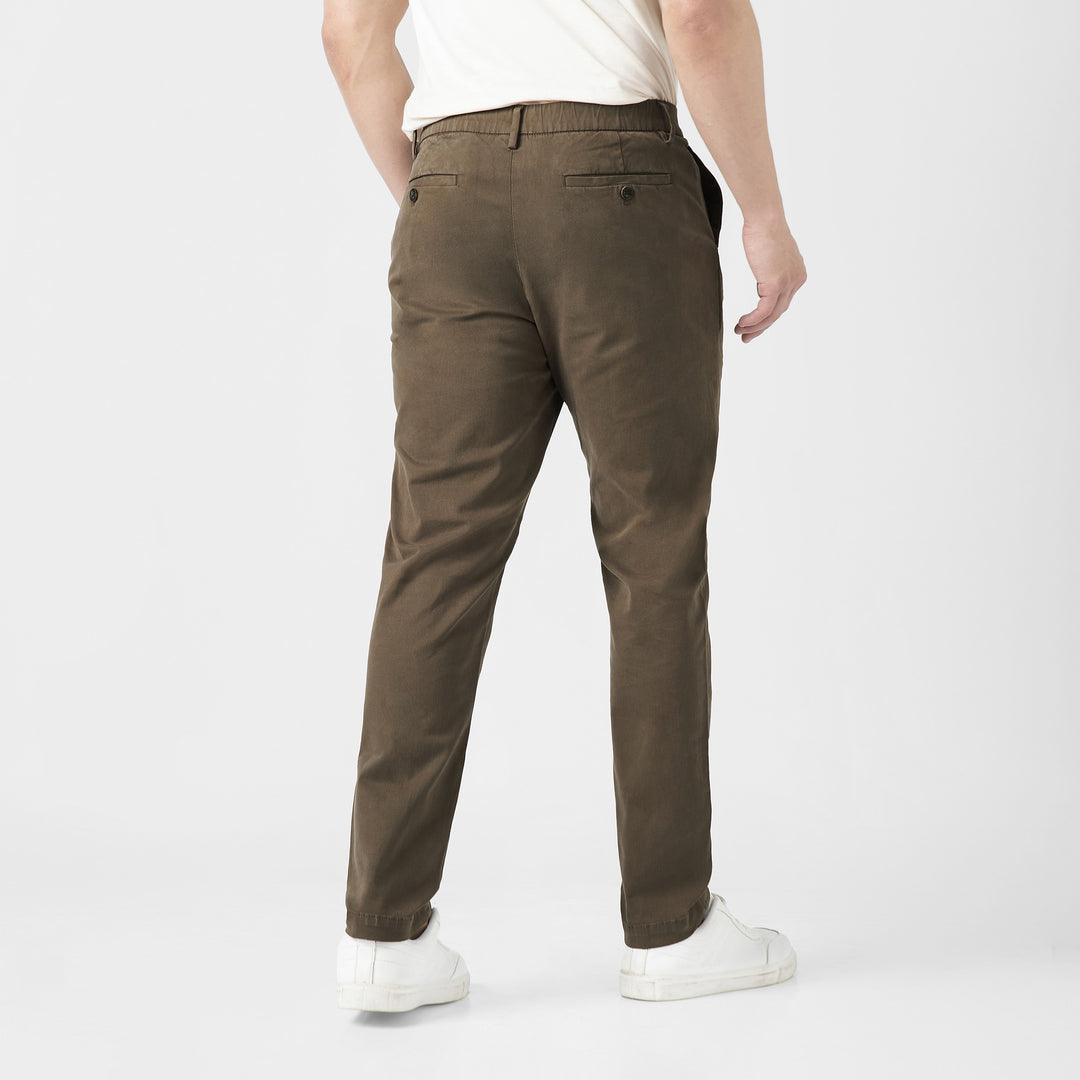 Stretch Chino Pant Desert back on model