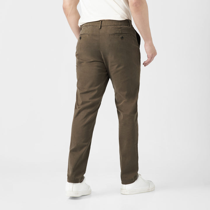 Stretch Chino Pant Desert back on model