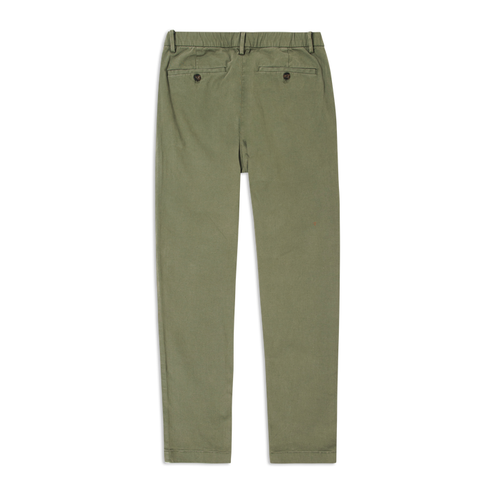Stretch Chino Pant Fern back flat