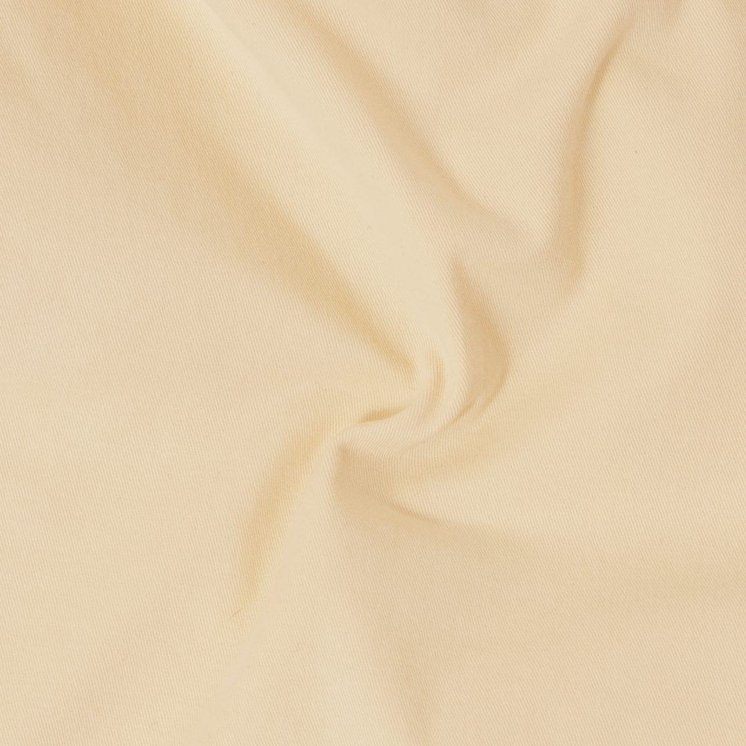 Stretch Chino Short Butter Yellow 5.5" fabric detail